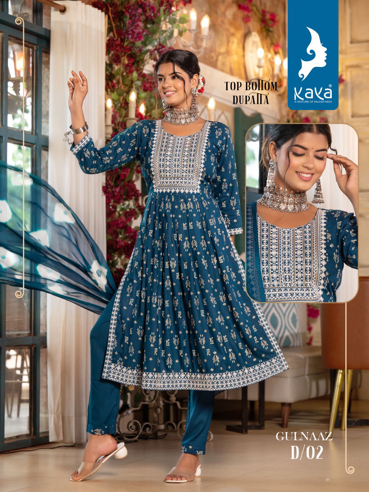 Gulnaaz By Kaya Designer Readymade Suits Catalog